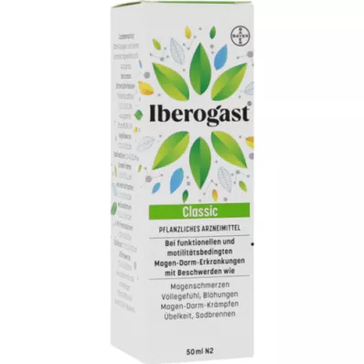 IBEROGAST Líquido oral clássico, 50 ml