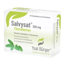SALVYSAT 300 mg comprimidos revestidos por película, 30 unidades