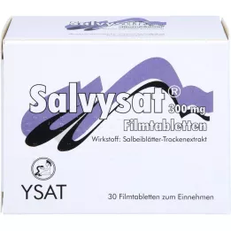 SALVYSAT 300 mg comprimidos revestidos por película, 30 unidades