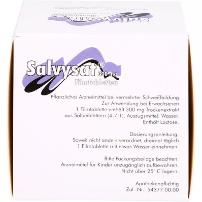 SALVYSAT Comprimidos revestidos por película de 300 mg, 90 unidades