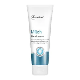 DERMATURE Creme de mãos com leite, 75 ml