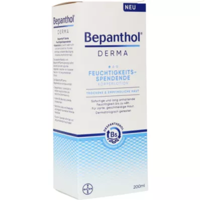 BEPANTHOL Loção hidratante corporal Derma, 1X200 ml