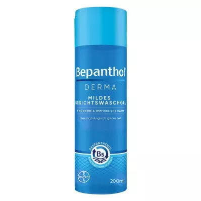 Bepanthol Derma gel de lavagem facial suave, 1x200 ml