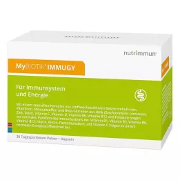 MYBIOTIK IMMUGY Embalagem combinada 30x2 g+60 cápsulas, 1 P