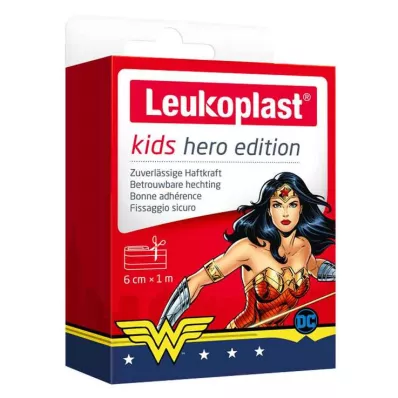 Leukoplast gesso infantil herói Mulher Maravilha 6 cmx1m, 1 un Leukoplast gesso infantil herói Mulher Maravilha 6 cmx1m, 1 un