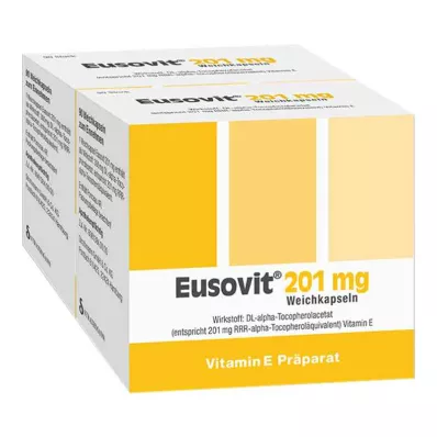 Eusovit 201 mg cápsulas moles (180 peças) Eusovit 201 mg cápsulas moles (180 peças)