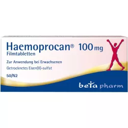HAEMOPROCAN Comprimidos revestidos por película de 100 mg, 50 unidades