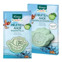 KNEIPP cristais de banho naturkind Pirates ahoy com molde, 60 g