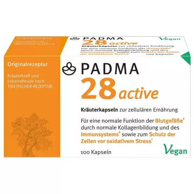 Padma 28 cápsulas ativas, 100 unidades Padma 28 cápsulas ativas, 100 unidades