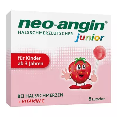 pirulitos para dor de garganta neo-angin® júnior, 8 unidades pirulitos para dor de garganta neo-angin® júnior, 8 unidades