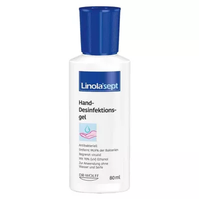 Gel desinfetante para mãos Linola Sept, 80 ml Gel desinfetante para mãos Linola Sept, 80 ml