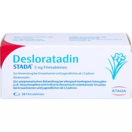 DESLORATADIN STADA Comprimidos revestidos por película de 5 mg, 50 unidades