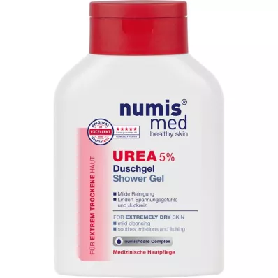 NUMIS med Gel de duche com ureia a 5%, 200 ml