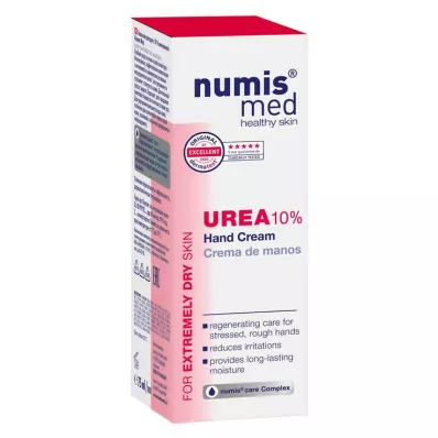 Creme para as mãos Numis med Uréia 10%, 75 ml