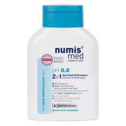 NUMIS gel de duche med pH 5,5 2em1 &amp; champô, 200 ml