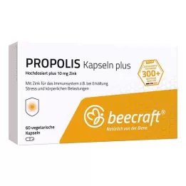 BEECRAFT Propolis Capsules Plus, 60 cápsulas