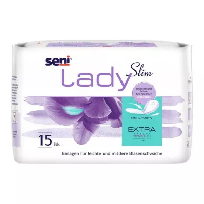 Almofada para incontinência Seni® Lady Slim extra, 15 peças