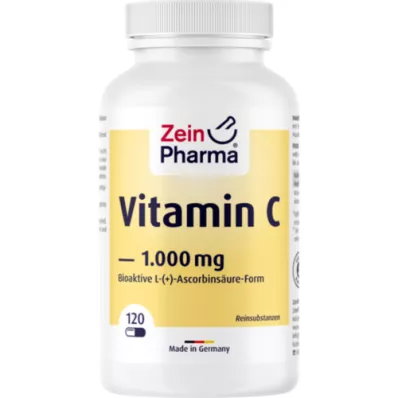 VITAMIN C 1000 mg ZeinPharma Capsules, 120 cápsulas