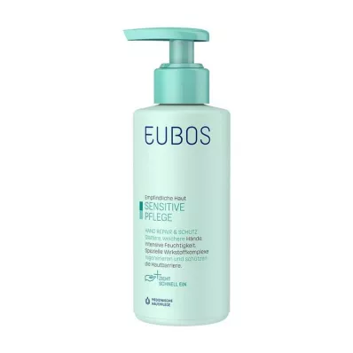 EUBOS SENSITIVE Reparação das Mãos &amp; Creme Protetor Spend, 150 ml
