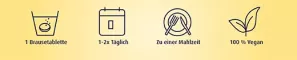 Instructions for use for Vitamina C 1000 mg + comprimidos efervescentes de zinco, 20 unid - 2