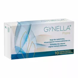GYNELLA Supositórios vaginais Flora, 10 unid