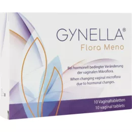 GYNELLA Flora Meno comprimidos vaginais, 10 unid