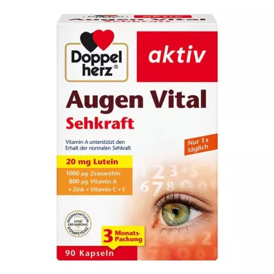 Cápsulas Doppelherz Eyes Vital Vision, 90 unidades