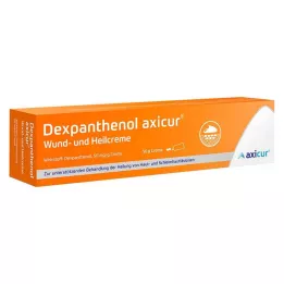 DEXPANTHENOL axicur creme para feridas e cicatrização 50 mg/g, 50 g