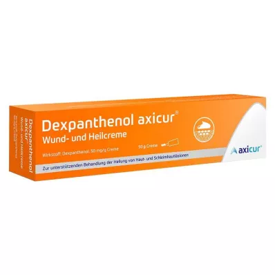 DEXPANTHENOL axicur creme para feridas e cicatrização 50 mg/g, 50 g DEXPANTHENOL axicur creme para feridas e cicatrização 50 mg/g, 50 g