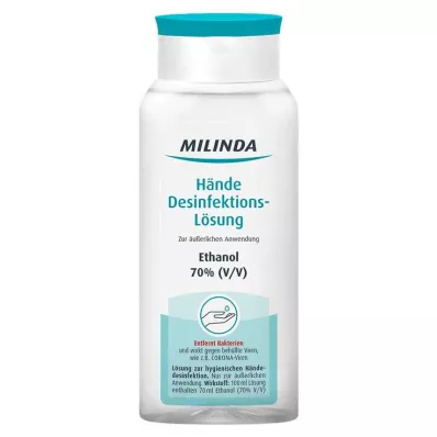 MILINDA Solução desinfetante para as mãos, 300 ml
