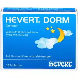 HEVERT DORM Comprimidos, 25 unidades