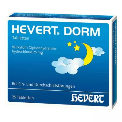 HEVERT DORM Comprimidos, 25 unidades