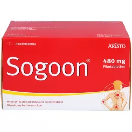 SOGOON 480 mg comprimidos revestidos por película, 200 unidades