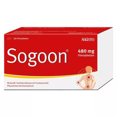 SOGOON 480 mg comprimidos revestidos por película, 200 unidades SOGOON 480 mg comprimidos revestidos por película, 200 unidades