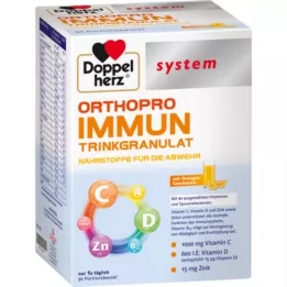 DOPPELHERZ Sistema de grânulos para beber Orthopro Immune, 30 unidades