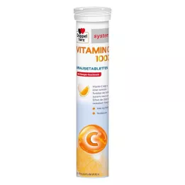 DOPPELHERZ Vitamina C 1000 sistema comprimidos efervescentes, 40 unidades