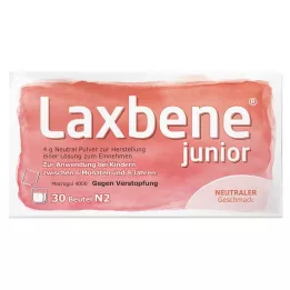 LAXBENE júnior 4 g Neutro PLE Kdr.6 Mon.-8 anos, 30X4 g