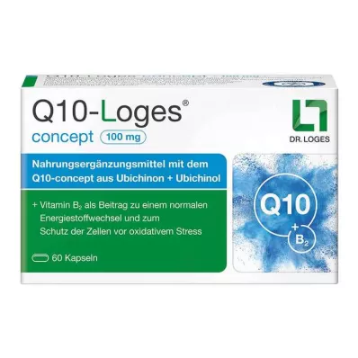 Conceito Q10-Loges cápsulas de 100 mg, 60 unid Conceito Q10-Loges cápsulas de 100 mg, 60 unid