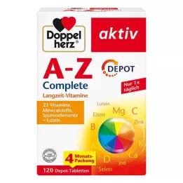 DOPPELHERZ A-Z Complete Depot Tablets, 120 Cápsulas