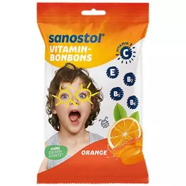 SANOSTOL Doces vitaminados de laranja, 75 g