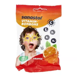 SANOSTOL Doces vitaminados de laranja, 75 g