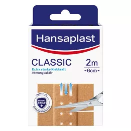 HANSAPLAST Gesso clássico 6 cmx2 m, 1 pc