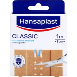 HANSAPLAST Gesso clássico 8cm x1 m, 1 pc