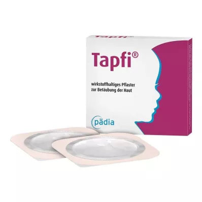 Tapfi 25 mg/25 mg emplastro medicamentoso, 2 unidades