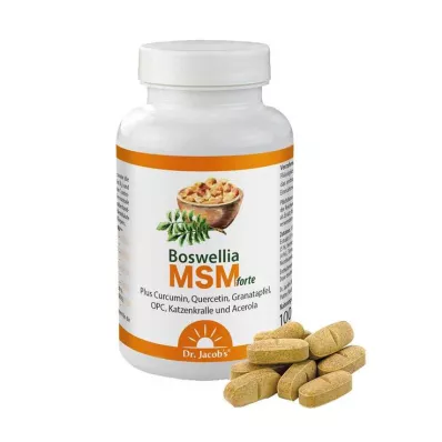 BOSWELLIA MSM forte Dr. Jacobs Tablets, 90 unid