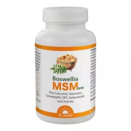 BOSWELLIA MSM forte Dr. Jacobs Tablets, 90 unid