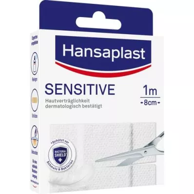 HANSAPLAST Gesso sensível hipoalergénico 8 cmx1 m, 1 unid