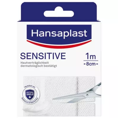 Hansaplast Gesso Sensível Hipoalergênico 8 cmx1 m, 1 un Hansaplast Gesso Sensível Hipoalergênico 8 cmx1 m, 1 un