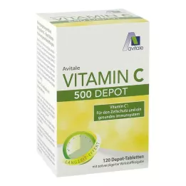 [c 500 mg Depot Tablets, 120 Cápsulas