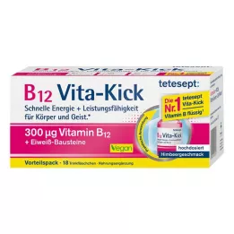 TETESEPT B12 Vita-Kick 300 µg embalagem de vantagem da ampola de bebida, 18 unidades